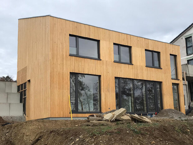 Neubau eines Passivhauses in Ostelsheim bei Calw
